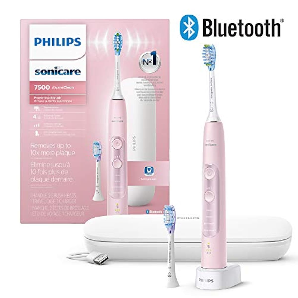 Philips Sonicare ExpertClean 7500 Rechargeable Electric Toothbrush