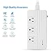 AMIR Travel Power Strip(3 AC Outlets+ 4 USB Ports) with USB, 3 Universal Travel Adapters/Sockets, Surge Protector Electric Charging Station(UK/AU/ EU), International Charging Station