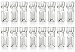 10 Beamer Smoke Glass Flat Tip Reusable Crutch / Filter Tips. Works with Blunts, Cigarettes, Tobacco, Cigars, Rolling Paper, Cigarillos and More! + Beamer Smoke Limited Edition Sticker