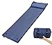 Aliglow Self-Inflating Sleeping Pad Camping Mat with Attached Pillow and Foldable Infinite Splicing Design,Tent Air Mattress Inflatable Lounger Sofa Bed for Outdoor Activity