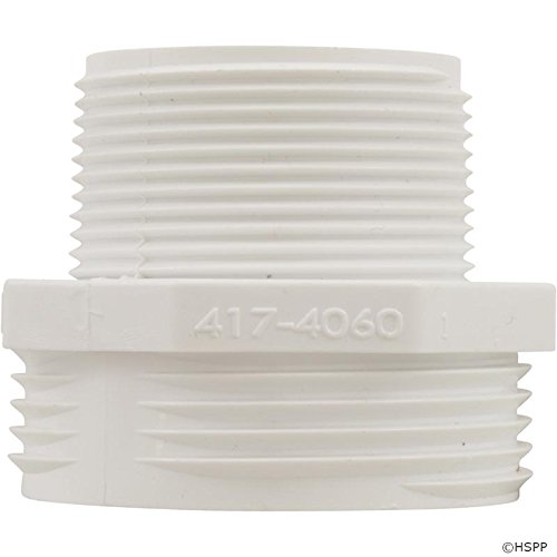 Waterway Plastics Tailpiece, 1-1/2" Buttress Thread x 1-1/2" Male Pipe Thread