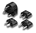 Lewis N. Clark Dual Converter Kit , Black