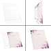 Display4top 6 Pack of Wall Mount Portrait Clear Acrylic Sign Holders with Adhesive (8.5 X 11'')