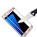 Galaxy S7 Screen Protector, Seacosmo Tempered Glass Screen Protector Cover [ 3D Curved Full Coverage ] For Samsung Galaxy S7 LIFETIME WARRANTY, Rose Gold