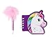 Unicorn Party Supplies: 12 Sets Of Unicorn Notepads and Pens - Each Set Includes 1 Notebook and 1 Pen - Great Party Favor - Satisfaction Guaranteed