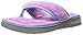 Dearfoams Women's Microfiber Terry Thong Slip on Slipper