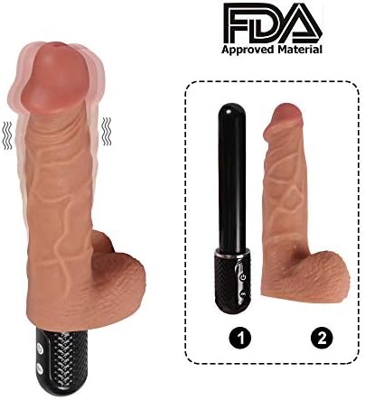 10 Frequency Electric Soft Stick Firm Inside Soft Outside, 10 Inch