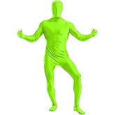 Open Face Full Bodysuit with Back Zipper for Adult Spandex Zentai Costume Halloween Stage Performance