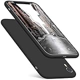 DTTO iPhone XR Case, [Romance Series] Silicone Case with Hybrid Protection for Apple iPhone XR 6.1 Inch (2018 Released)- Black