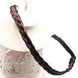 Sunward Women Girls Beauty Plait Hoop Braid Wig Headband Hair Accessory (C)