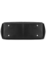 Kattee - Bolso de piel con asa y borla