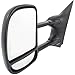 Kool Vue FD84L Ford Econoline Van Driver Side Towing Mirror