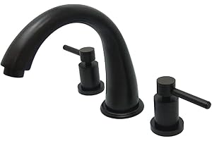 Kingston Brass KS2365DL Concord Roman Tub Faucet, 8-Inch Adjustable Center, Oil Rubbed Bronze
