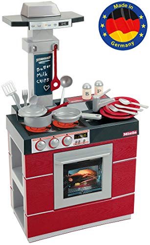 Theo Klein 9044 Miele Compact Kitchen I Children's Play Kitchen with Lots of Accessories I Children can Play on Both…