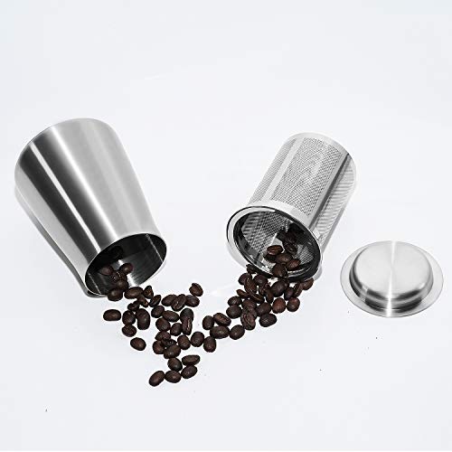 WantJoin Coffee Powder Filter Made of Stainless Steel (Stainless Steel) WantJoin Coffee Powder Filter Made of Stainless Steel (Stainless Steel)