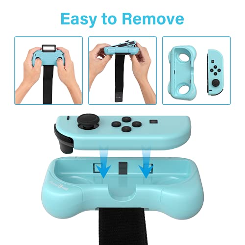 PowerLead Wrist Bands for Just Dance 2021 2020 Switch, Adjustable