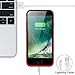 Battery Case for iPhone 8 Plus 7 Plus, Upgraded iPosible 8500mAh Rechargeable Battery Pack Charging Case for iPhone 7 Plus/8Plus (5.5 inch) Extended Battery Power Bank Portable Charger Case-Red