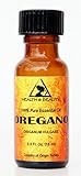 Oregano Essential Oil Origanum Organic Aromatherapy Therapeutic Grade 100% Pure Natural 0.5 oz, 15 ml
