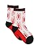 Super Hero Adventures Spider-Man Baby Toddler Boys 6 pack Athletic Crew Socks (2T-3T, Red/Blue)