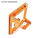 Cmple - Low Voltage Mounting Bracket 2 Gang Multipurpose Drywall Mounting Wall Plate Bracket – Dual Gang
