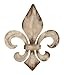 Deco 79 Metal Fleur De Lis Home Wall Decor Wall Sculpture with Distressing, Wall Art 25