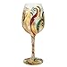 Lolita from Enesco Wine Glass Holiday Beauty, 9