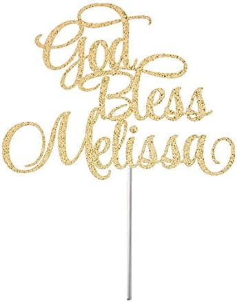 Baptism cake topper, god bless cake topper, cross cake topper, baptism boy girl cake topper, religious decorations, First Holy Communion