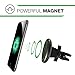 Magnetic Cell Phone Holder - Cell Phone Car Mount - Vent Clip Phone Holder - Vent Mount Magnetic - Suitable For All Phone Sizes And Tablets - Fits In Any Vehicle (Vent Single)