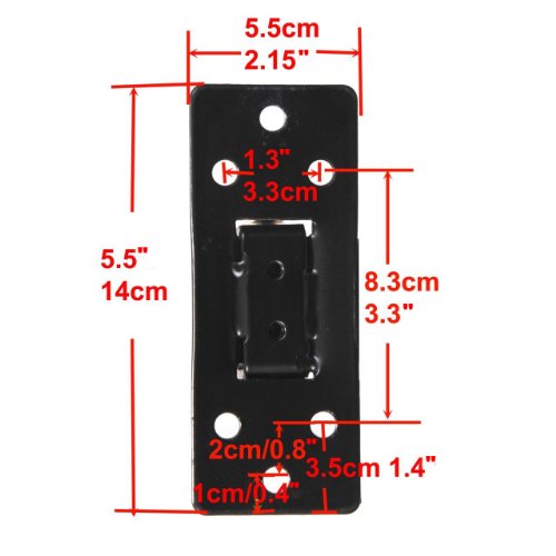 VideoSecu Long Articulating LCD LED TV Monitor Flat Panel TV Wall Mount for most 26" 27" 30" 32" 39" 40" with 20 inch Extension 55 lb loading capacity VESA 75mm/100 mm 1US - Thumbnail 4