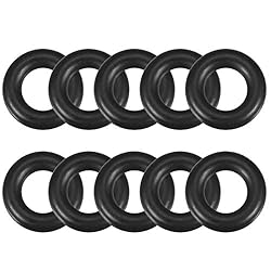 uxcell Nitrile Rubber O-Rings 17mm OD 9mm ID 4mm
