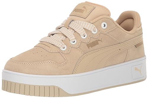 PUMA Womens Carina Street Sneaker, THICK LACE Granola-Granola, 10.5