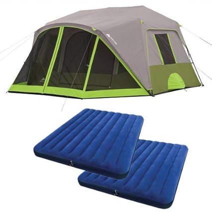 Ozark Trail 9 Person 2 Room Instant Cabin Tent With Screen Room