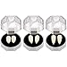 Angel Kiss 3 Pairs Vampire Fangs Teeth - Dentures Cosplay Props for Halloween Costume Accessory Props Party Favors