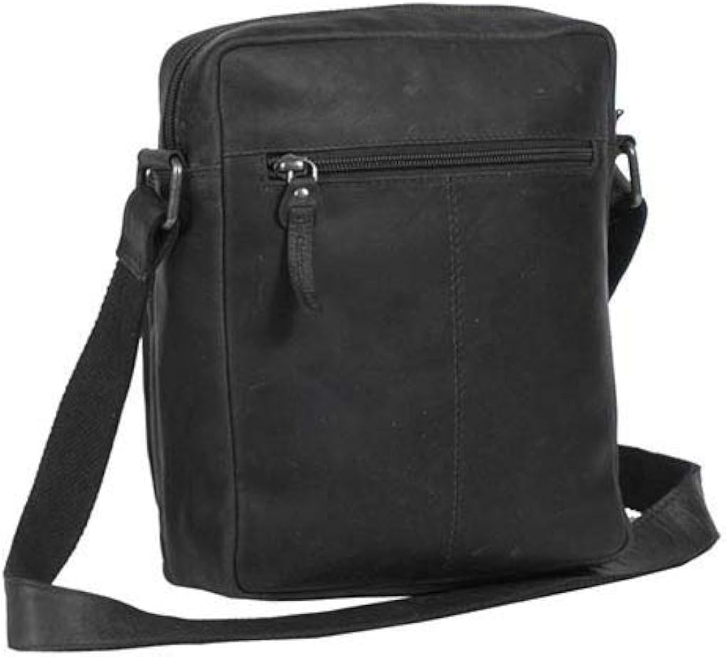 The Chesterfield Brand Wax Pull Up Bath shoulder bag leather 21 cm, Black - Image 4