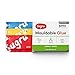Sugru Moldable Glue - Family-Safe - All-Purpose Adhesive, Suitable for Children - Holds up to 4.4 lb - Red, Yellow & Blue 3-Pack