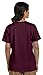 Hanes Ladies ComfortSoft V-Neck T-Shirt. 5780 (Aquatic Blue) (Small)
