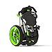 Clicgear Rovic Model RV1S Swivel | 3-Wheel Golf Push Cart (Arctic/Lime)