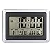 OCEST Digital Wall Clock, Desk Alarm Clock Large Display 7.5”LCD Screen with Calendar Date Time Indoor Temperature Function Easiest Set Clock