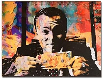 Taoggzsh Wall Street Lienzo Arte De La Pared Impresion Pintura Al