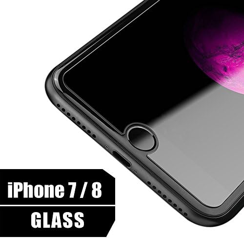 iPhone 7/8 Screen Protector, Samgg Tempered Glass High Clear Anti-scratch Fingerprint Screen Protector for Apple iPhone 7, iPhone 8 ( 4.7 inch Screen )