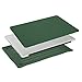 MOSISO Compatible with MacBook Air 13 inch Case (Models: A1369 & A1466, Older Version 2010-2017 Release), Protective Plastic Hard Shell Case & Keyboard Cover & Screen Protector, Peacock Green