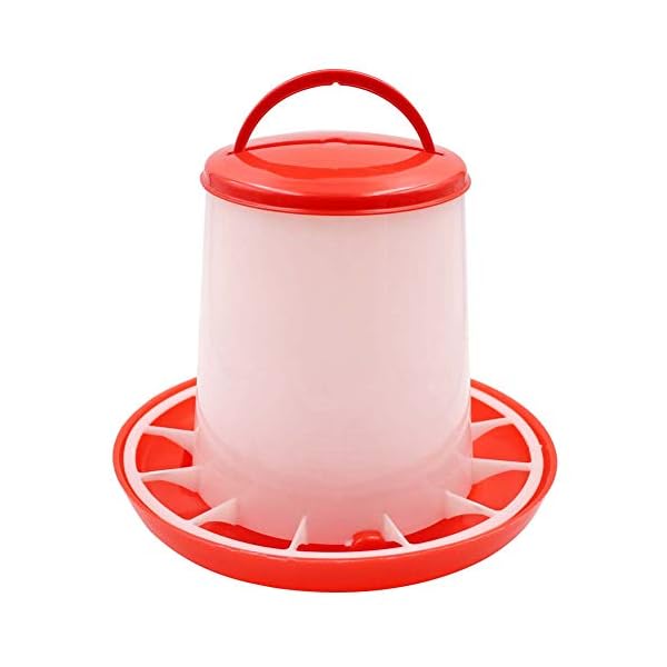 M.Z.A - Alimentatori automatici per pollo, 1,5 kg, in plastica per acqua e bevande, 1,5 kg