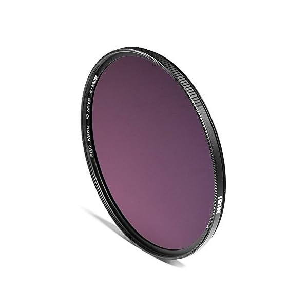 NiSi HUC IR ND1000 ND Filter 82mm - ND3,0 10-Blenden Neutral Graufilter aus Optisches Glas mit Pro Nano Beschichtung