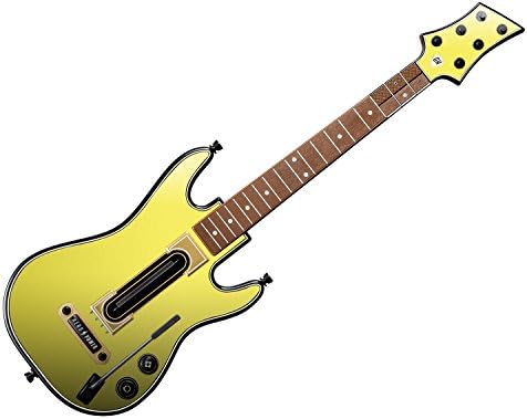 Textured Skin Sticker for Guitar Hero Live Controller XB1 & PS4 (Yellow Matt)