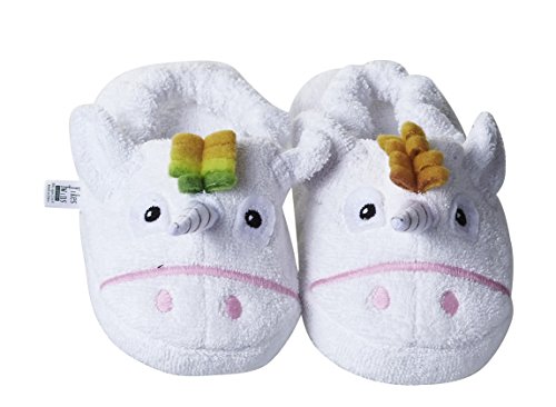 Yikes Twins Toddler Slippers - Unicorn (Ages 2-4)