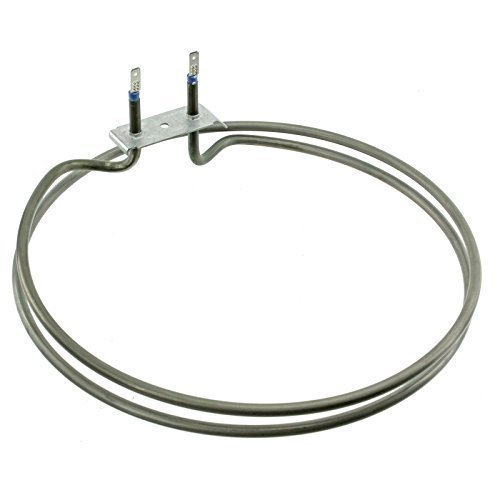 Genuine Indesit Fan Oven Element Heater (2500W, 2 Turn, Original Part)