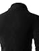 (GD93) Slim Stylish Unbalanced Metallic Leather Point Knitted Cardigan Sweaters Black US S(Tag Size M)
