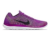 Nike Free 4.0 Flyknit Sz 9 Womens Running Shoes Purple New In Box