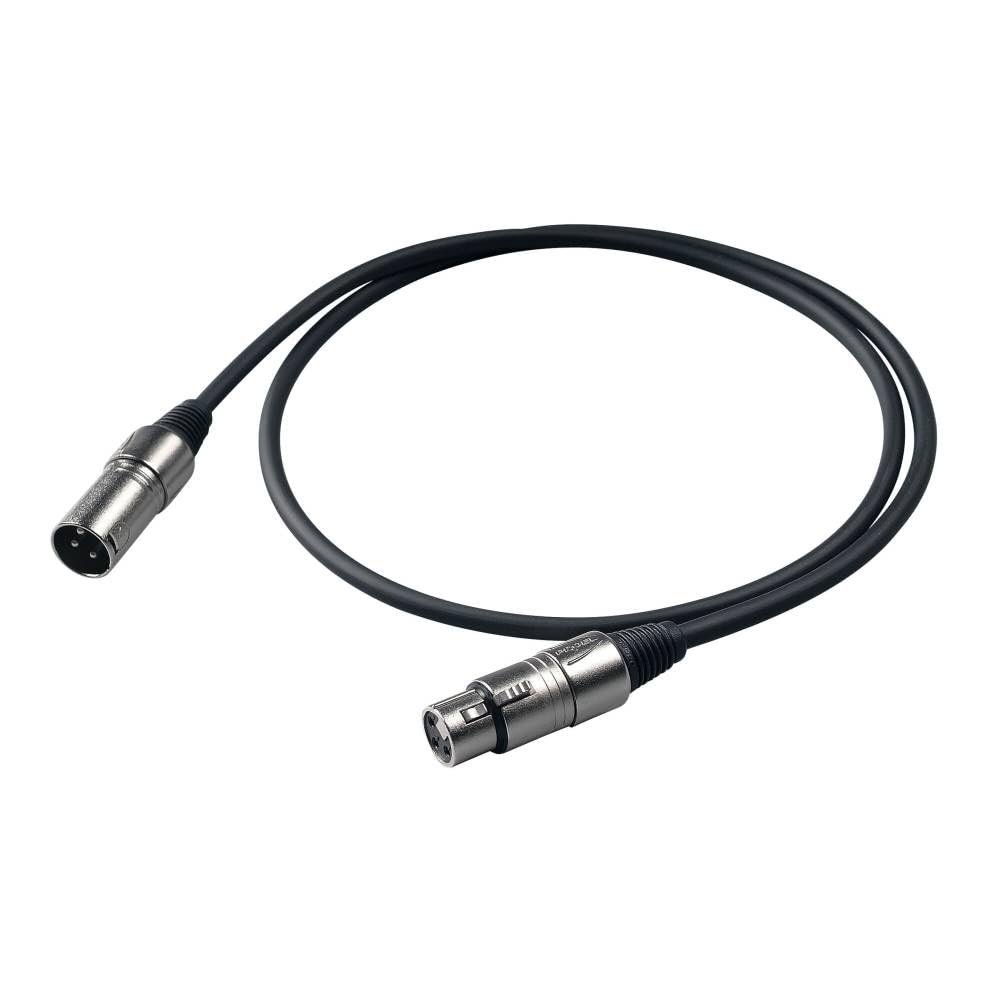 Proel bulk250lu15 Cannon Cannon XLR 3P M Cable 3P XLR F 15 mt