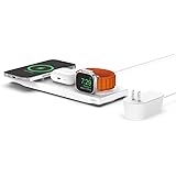 Belkin MagSafe 3-in-1 Wireless Charging Pad - Fast Wireless Charging for Apple Watch, iPhone 15, 14, 13 & 12 Series, & AirPod